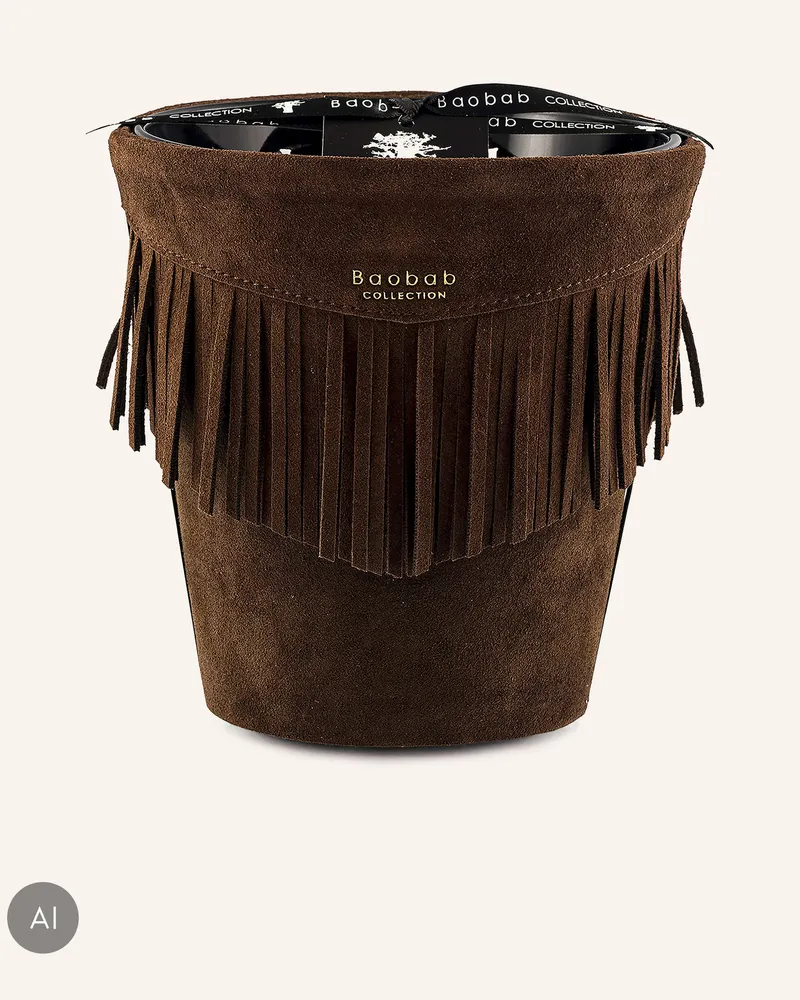 Baobab Collection Duftkerze Calamity Jane Deadwood schwarz Dunkelbraun