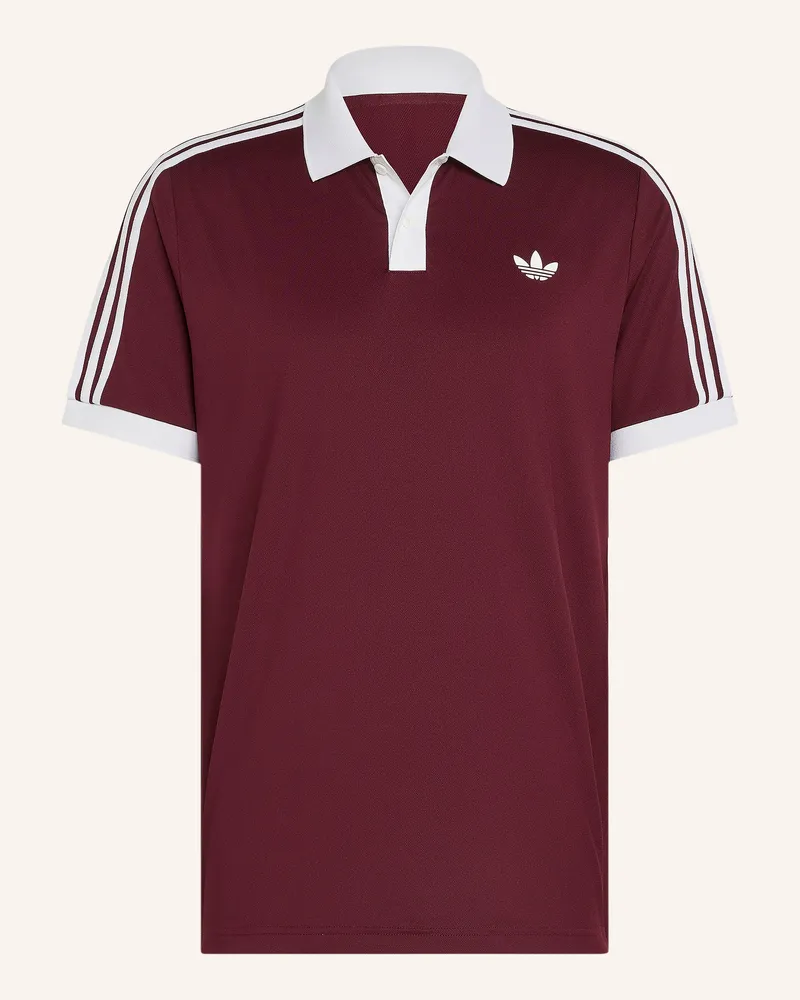 adidas Funktions-Poloshirt Classics rot Dunkelrot