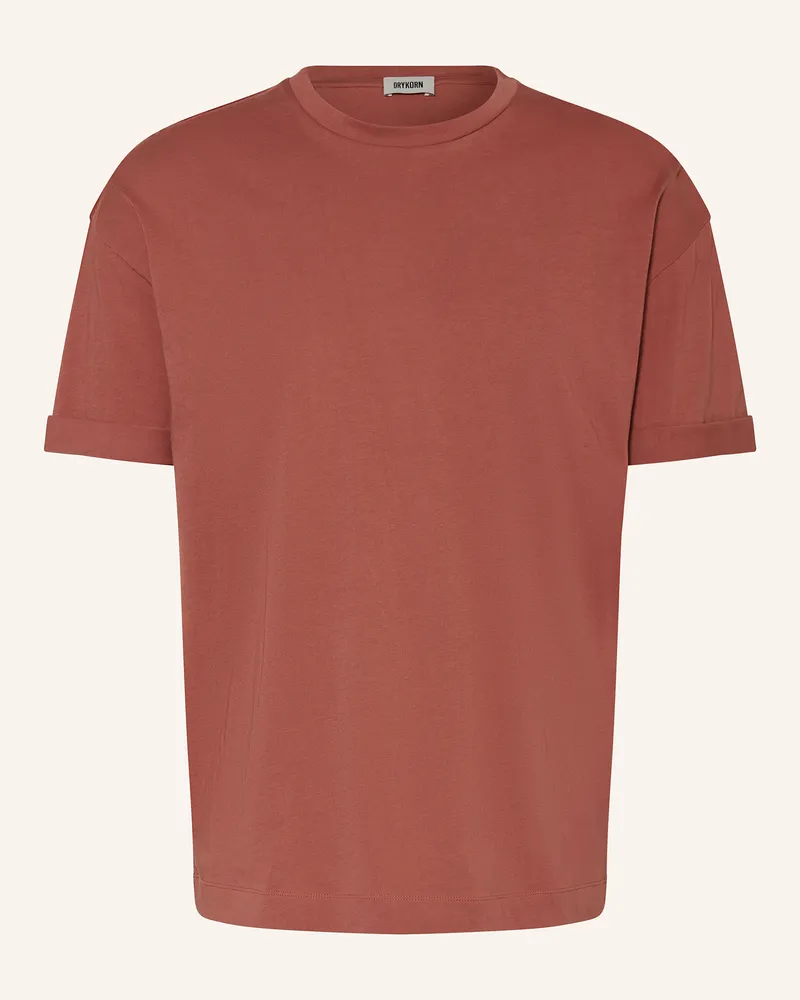 Drykorn T-Shirt Thilo rot Dunkelorange