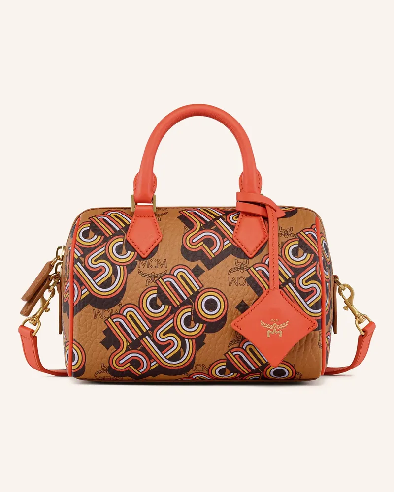 MCM Handtasche Ella Small braun Cognac