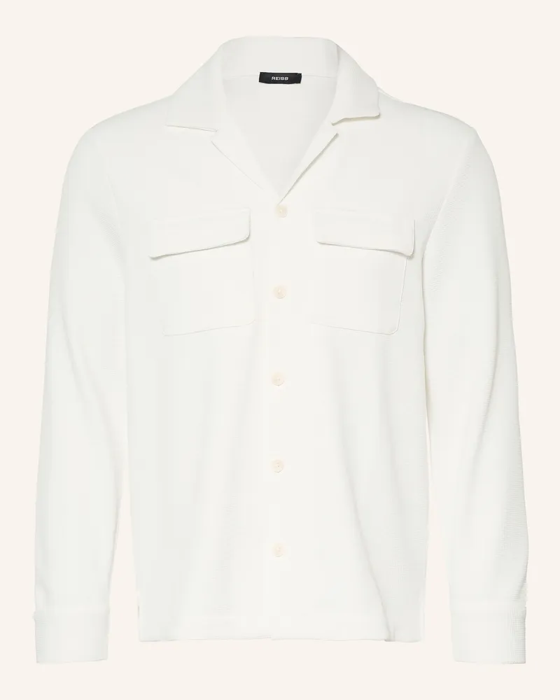 Reiss Piqué-Hemd Vento Regular Fit weiss Weiss