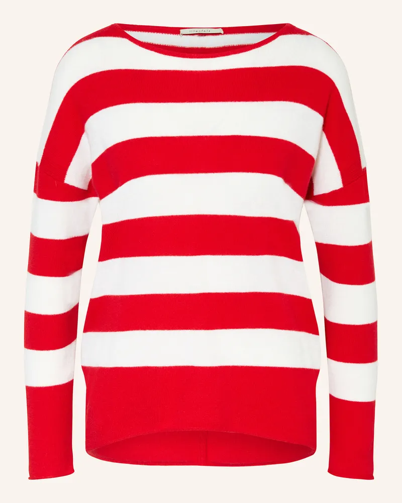 lilienfels Cashmere-Pullover Rot