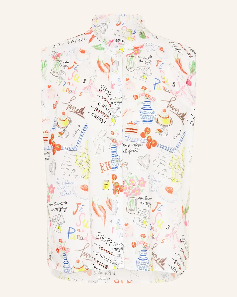 Emily van den Bergh Blusentop Creme