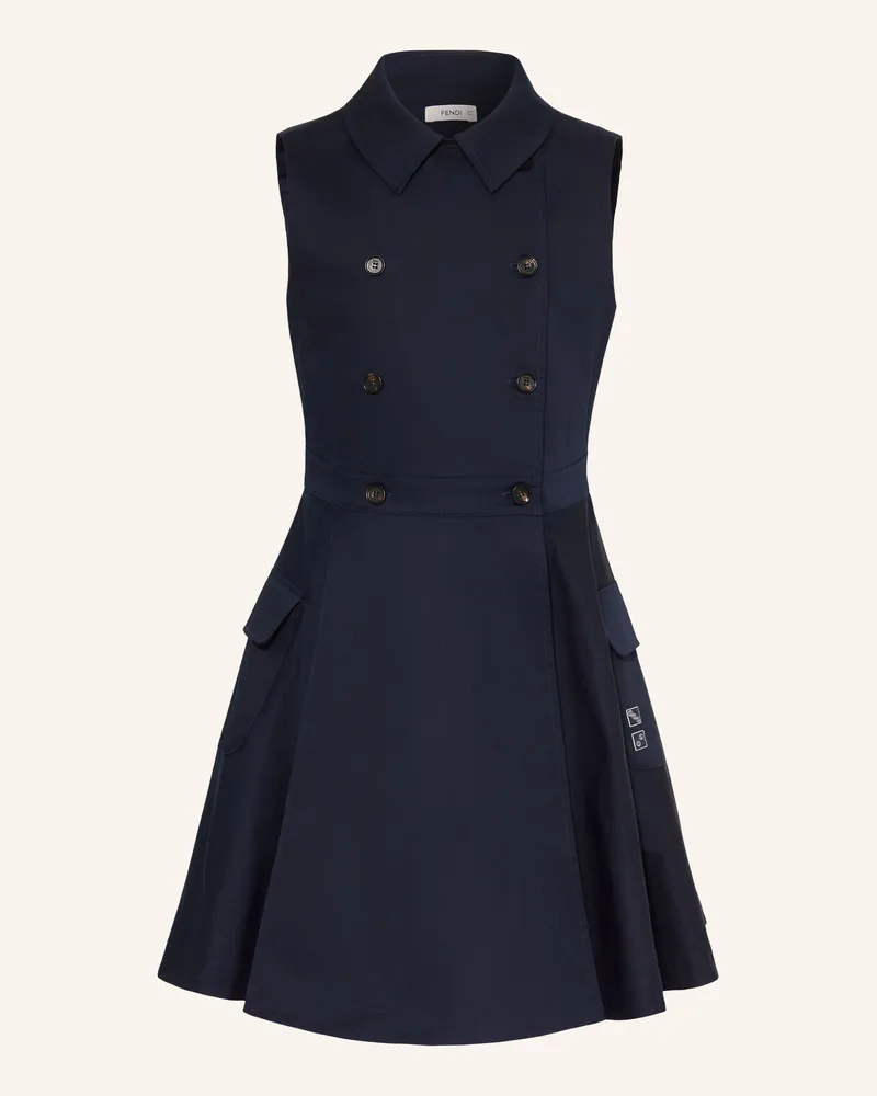 Fendi Kleid blau Dunkelblau