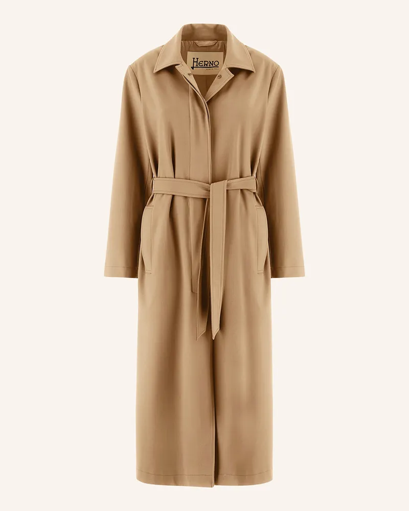 Herno Mantel braun Camel