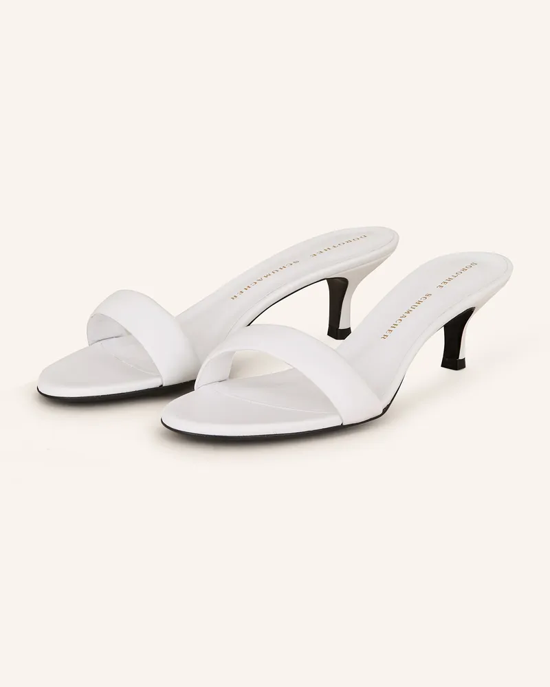 Dorothee Schumacher Mules EVERYDAY ELEGANCE Weiss
