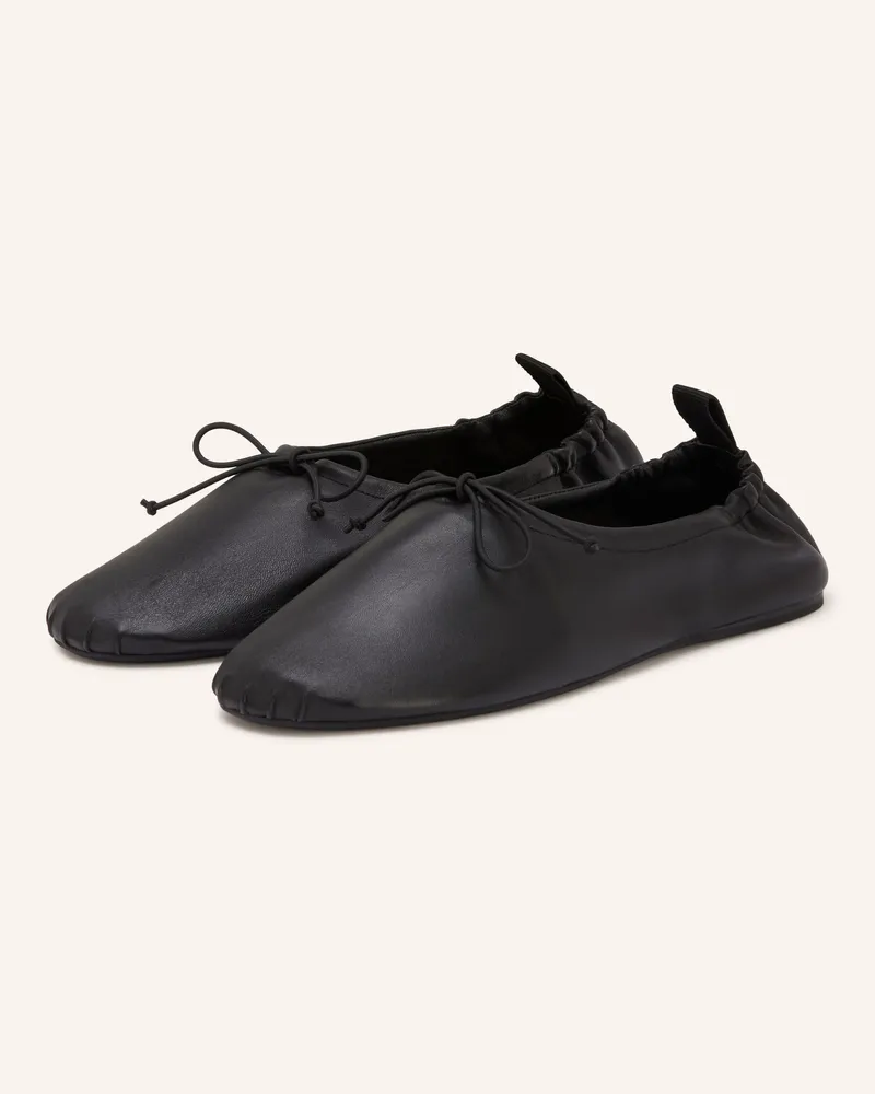 Arket Ballerinas schwarz Schwarz