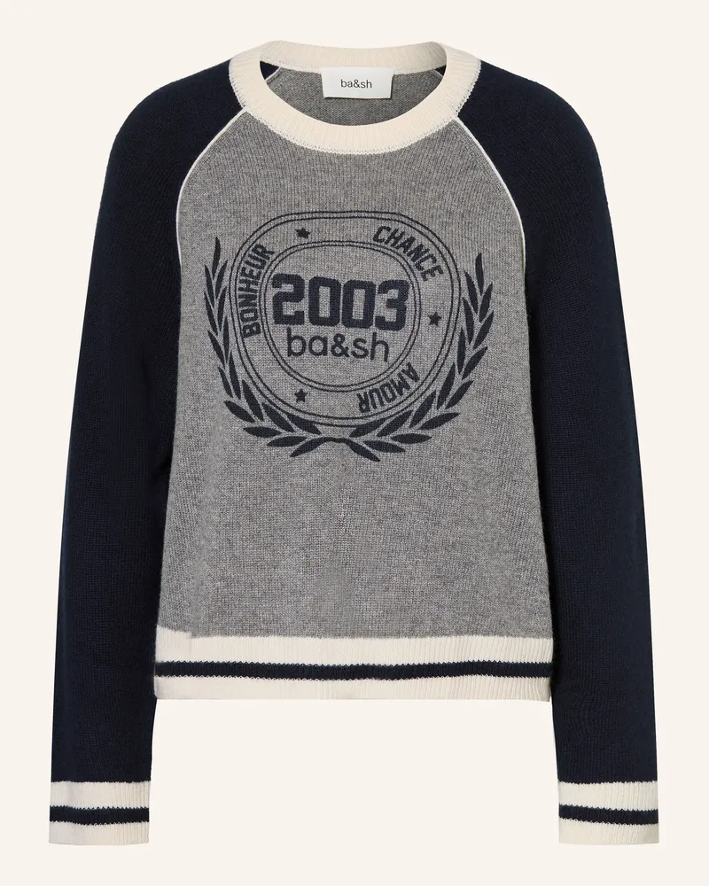 ba&sh Cashmere-Pullover COLLETTE Dunkelblau