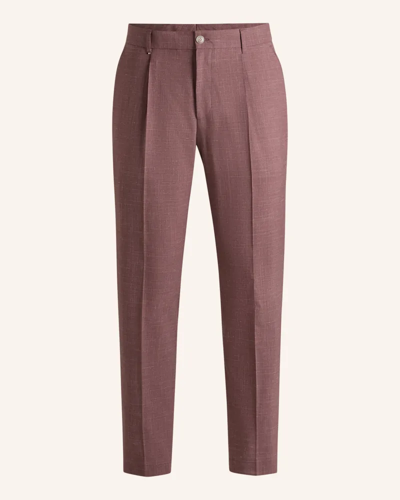HUGO BOSS Business Hose C-PERIN-PL-252 Tapered Fit Pink