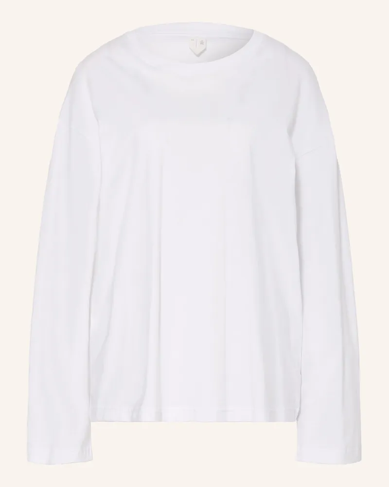Arket Longsleeve weiss Weiss
