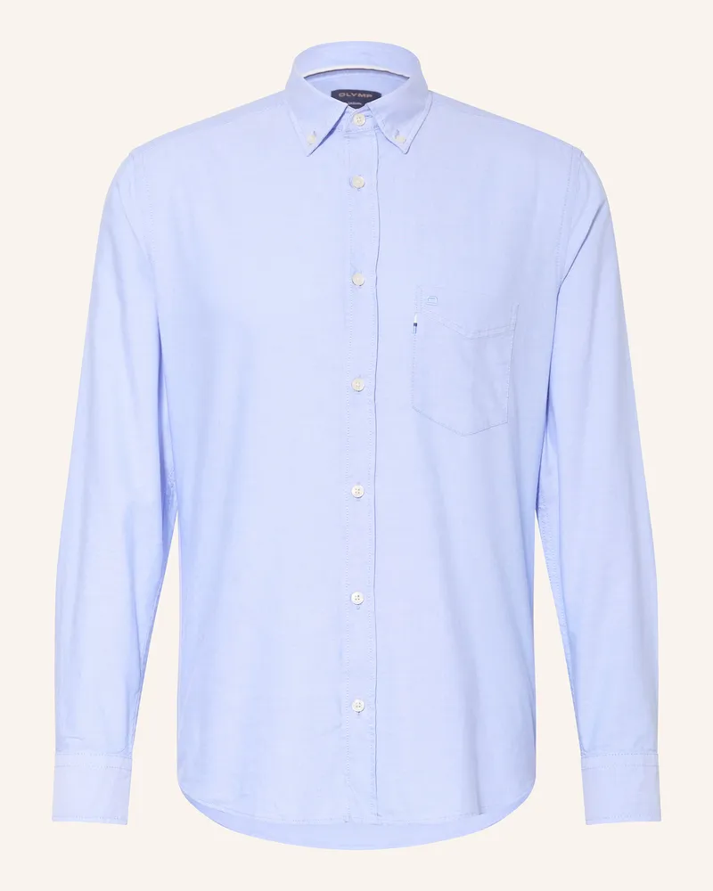 Olymp Hemd Casual regular fit Blau