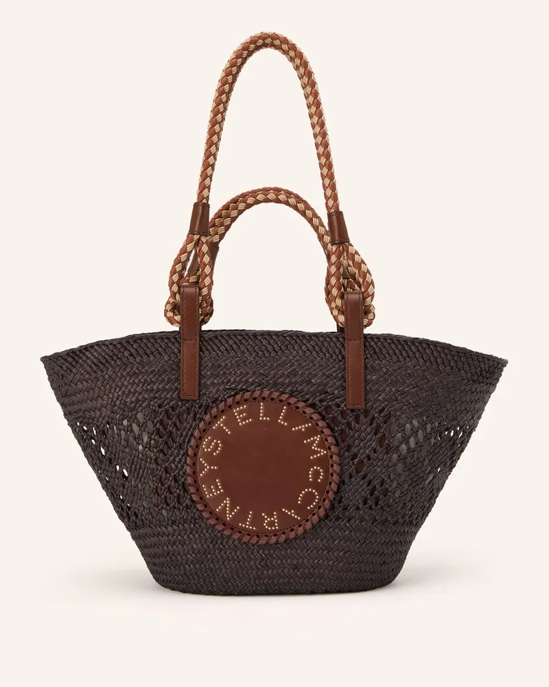 Stella McCartney Shopper Small Mit Pouch schwarz Schwarz