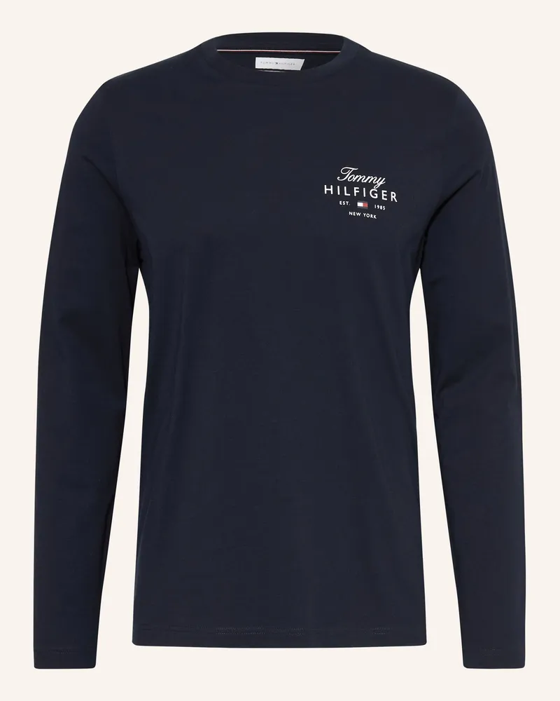 Tommy Hilfiger Longsleeve blau Dunkelblau