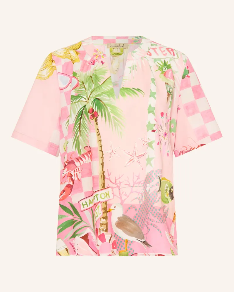 Smith & Soul Blusenshirt rosa Rosa