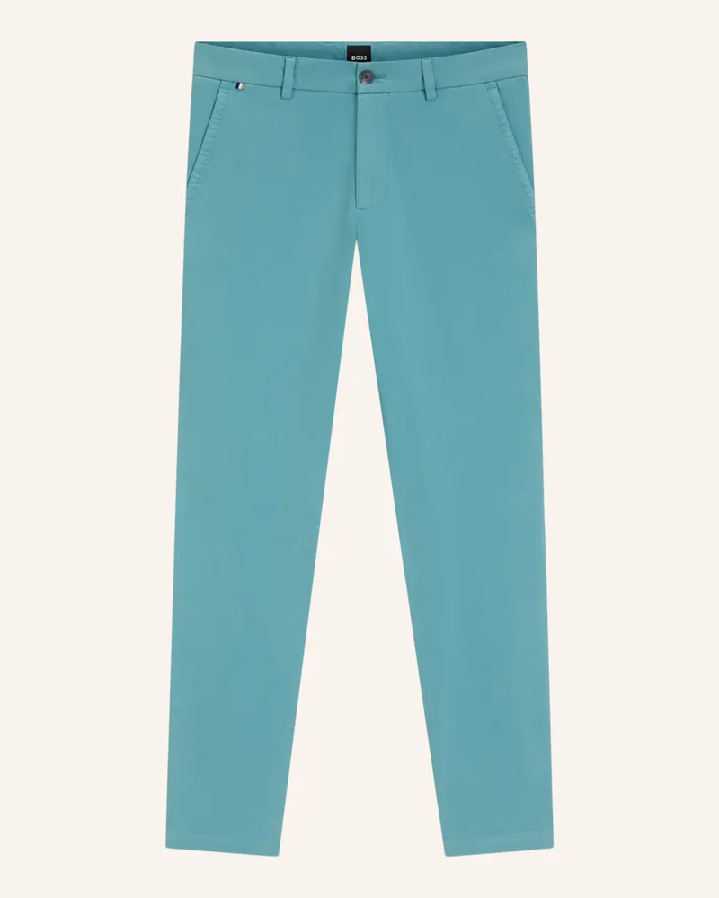 HUGO BOSS Casual Hose H-KAITON1 Slim Fit Hellblau