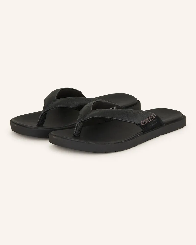 UGG Zehentrenner Seaside Ii Flip schwarz Schwarz