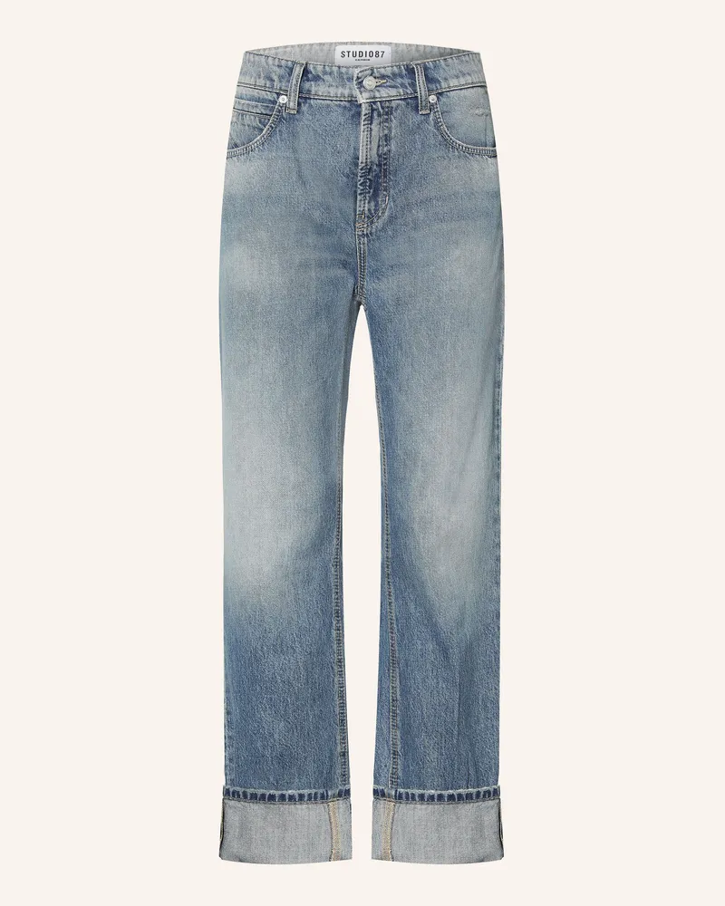 Cambio Boyfriend Jeans blau 5010