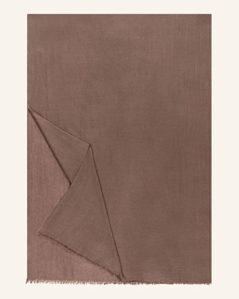 Roeckl Kaschmirschal Ring Pashmina beige Taupe