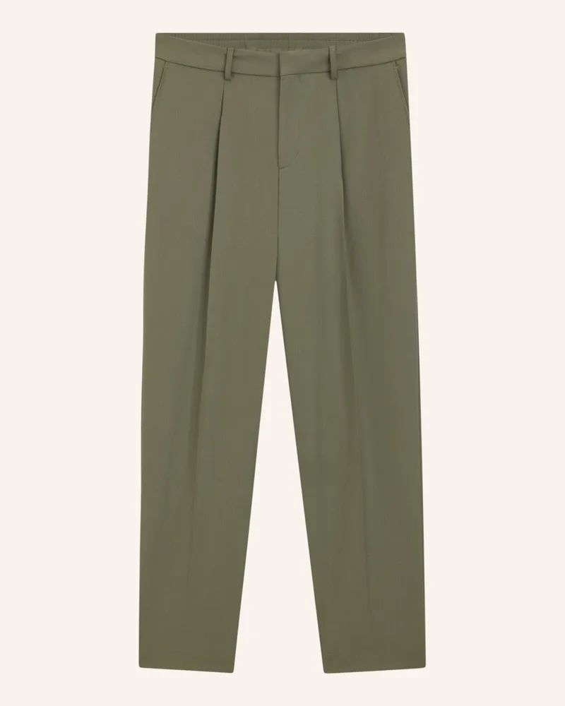 HUGO BOSS Business Hose P-PHIL-PL-CW-WG-253 Tapered Fit Grün