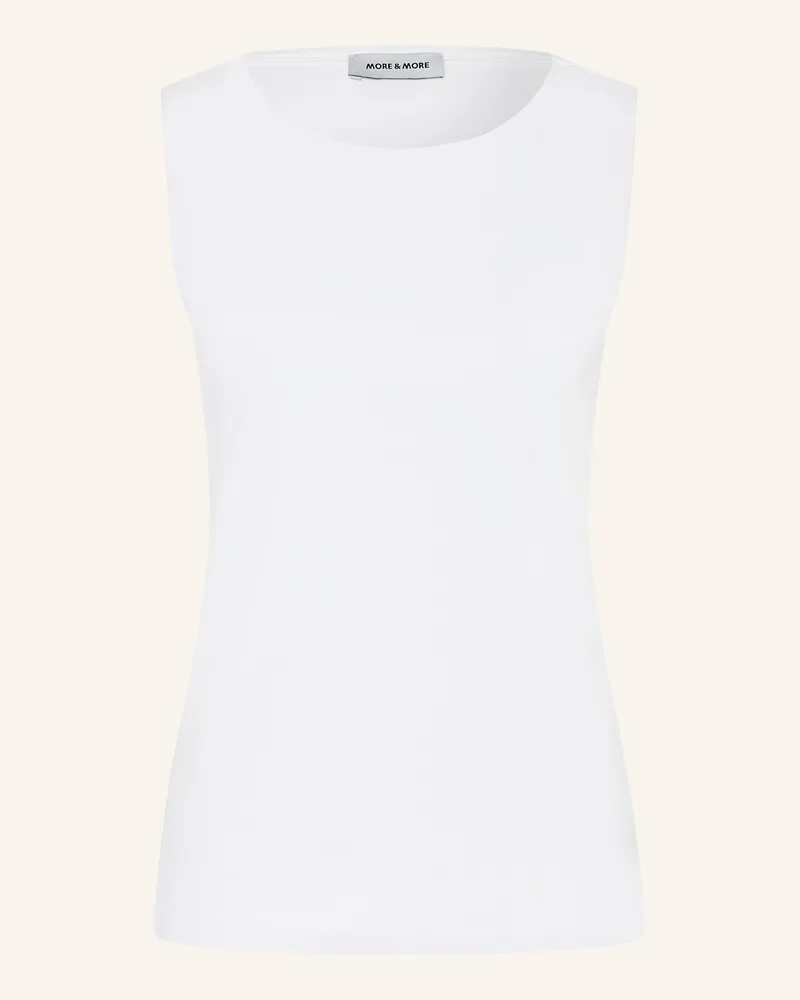 More & More Top weiss Weiss