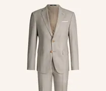 Anzug Slim Fit braun