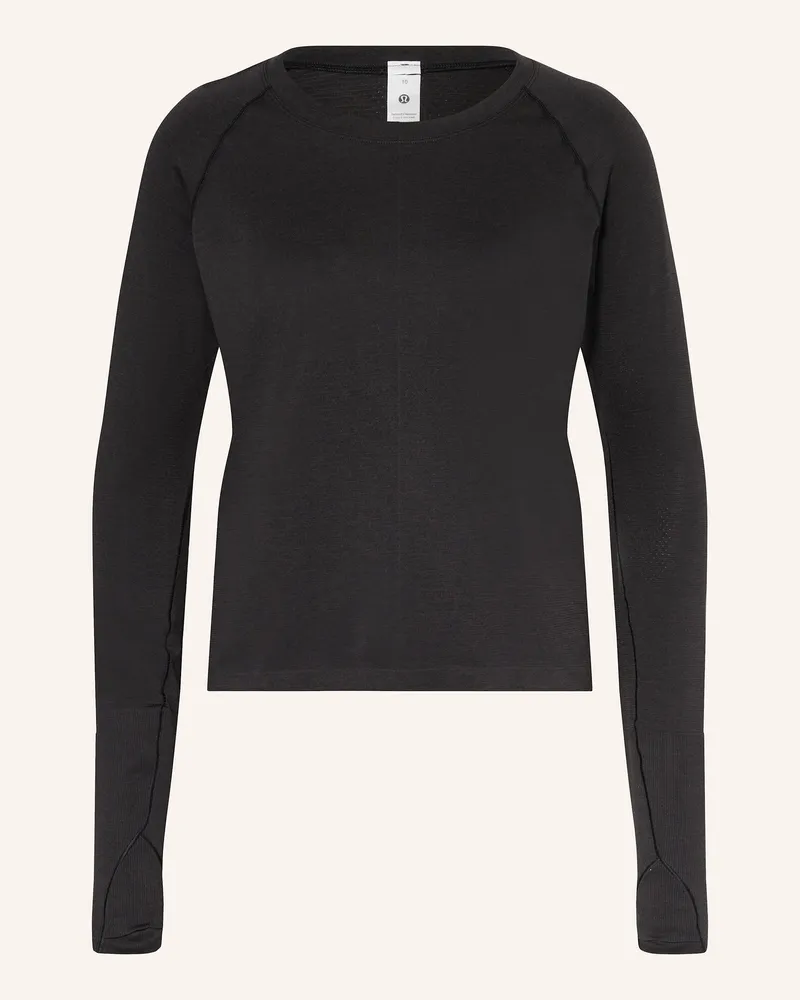 LULULEMON Laufshirt SWIFTLY TECH LS 2.0 Schwarz
