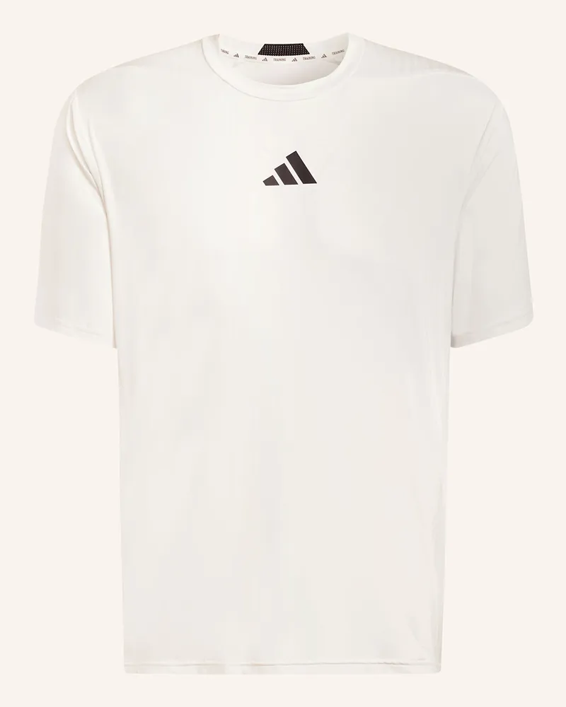 adidas DESIGNED-FOR-TRAINING INTENSITY T-SHIRT Ecru