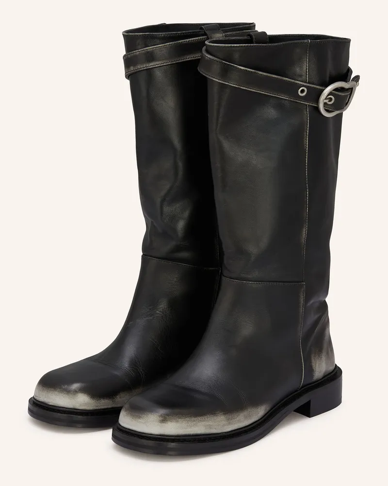Dorothee Schumacher Stiefel Vintage Essence schwarz Dunkelgrau