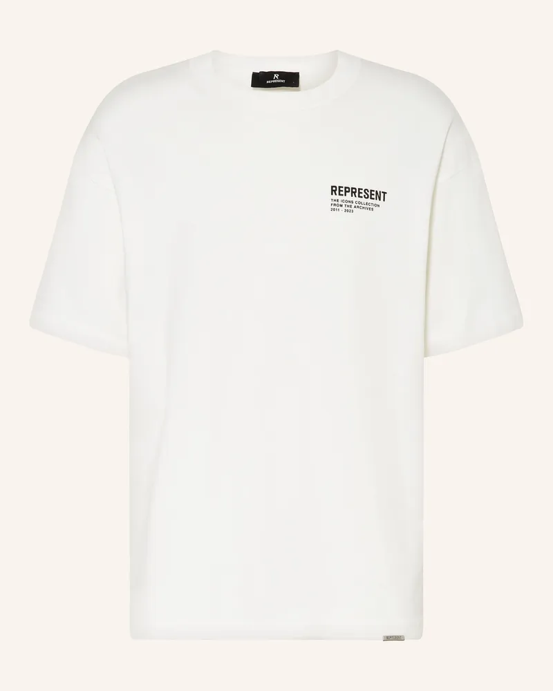 REPRESENT T-Shirt Weiss