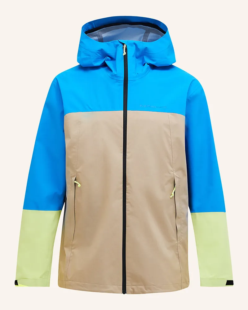 Peak Performance Hardshell-Jacke TRAIL HIPE Blau
