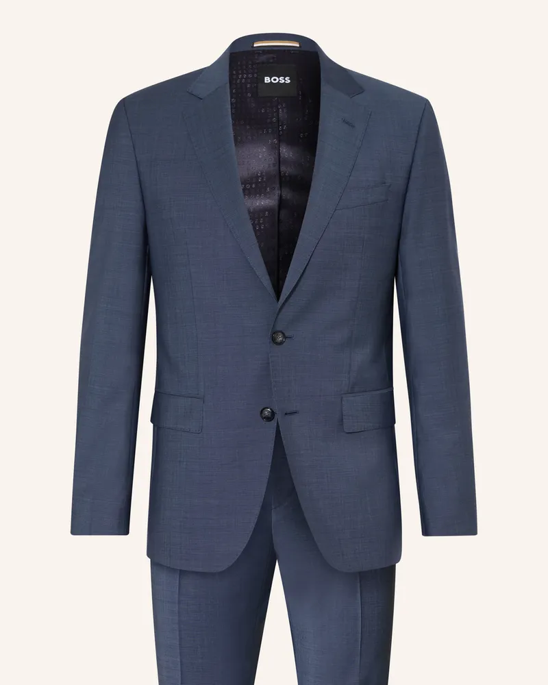 HUGO BOSS Anzug Huge Slim Fit blau Blau