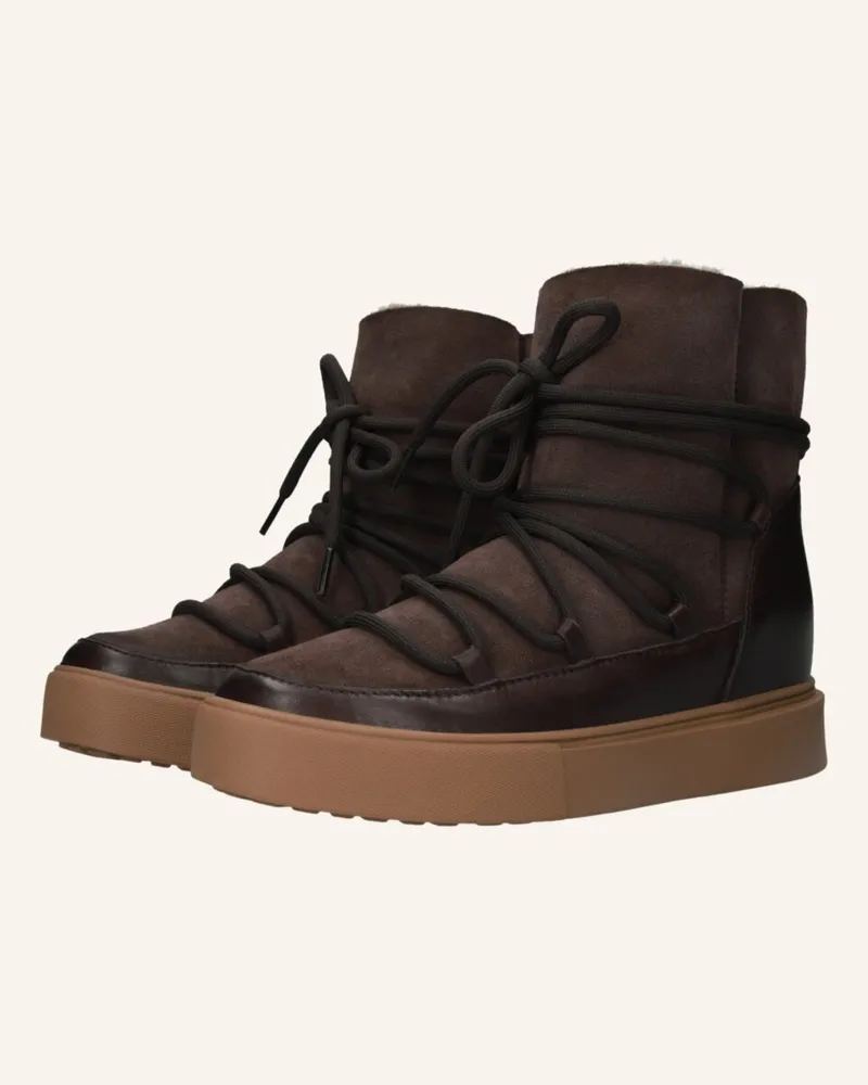Blackstone Schnürboots Dunkelbraun