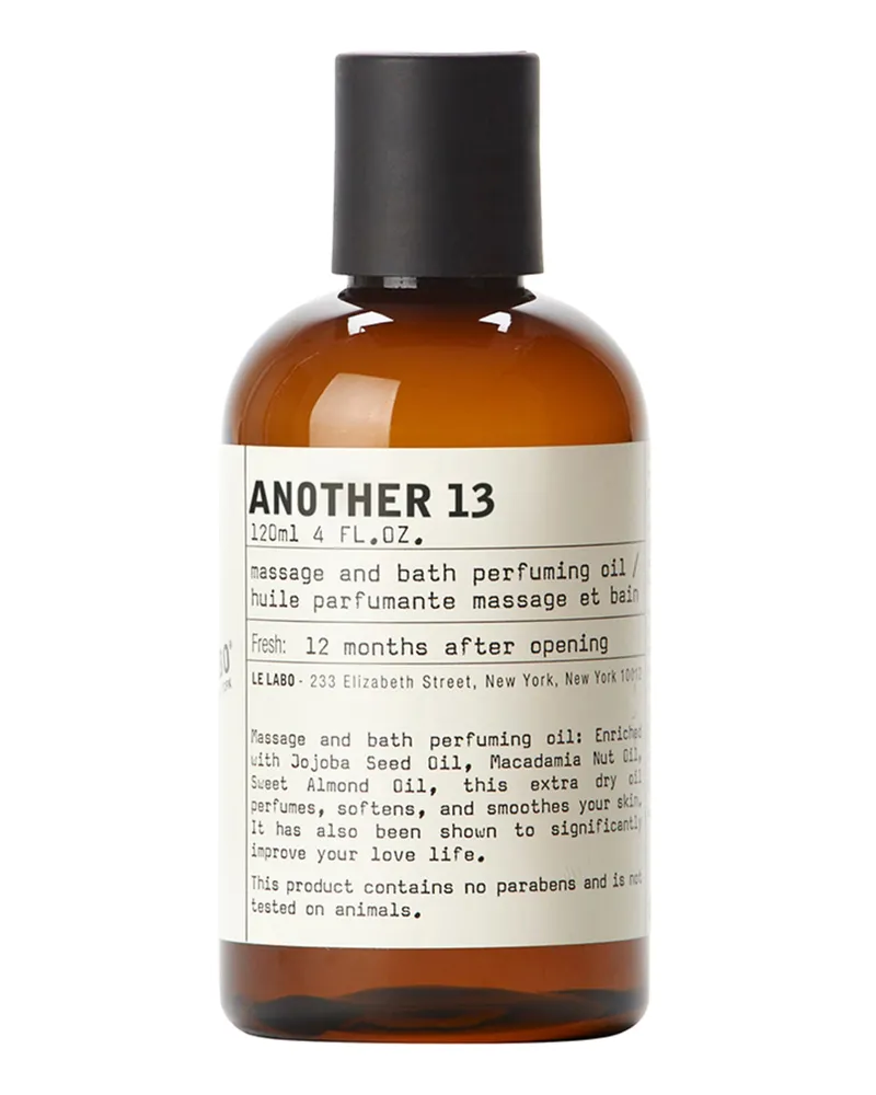Le Labo Another 13 Massage and Bath Perfuming Oil 120 ml 