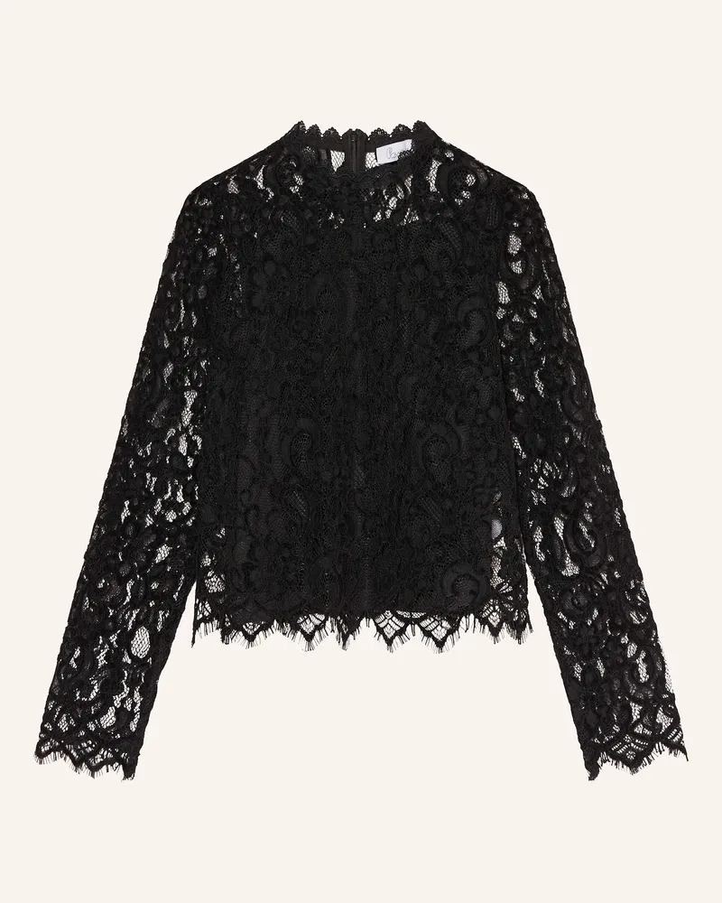 Princess goes Hollywood Blusenshirt mit Lochspitze Schwarz