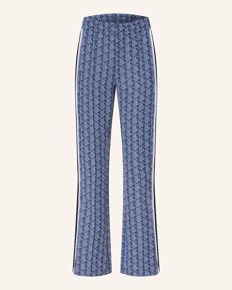 Lacoste Hose mit Galonstreifen Dunkelblau
