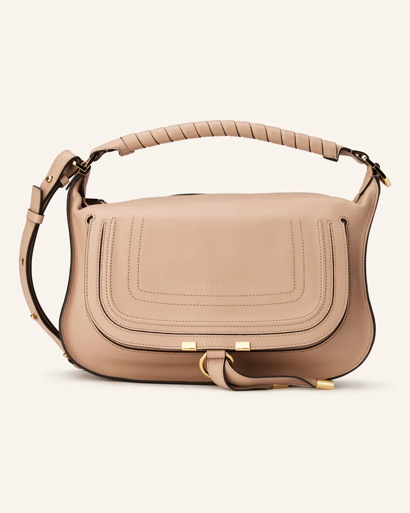 Chloé Handtasche Marcie Small beige Woodsmoke