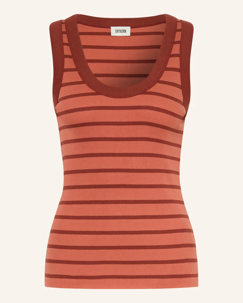 Drykorn Top Tavira orange Hellorange