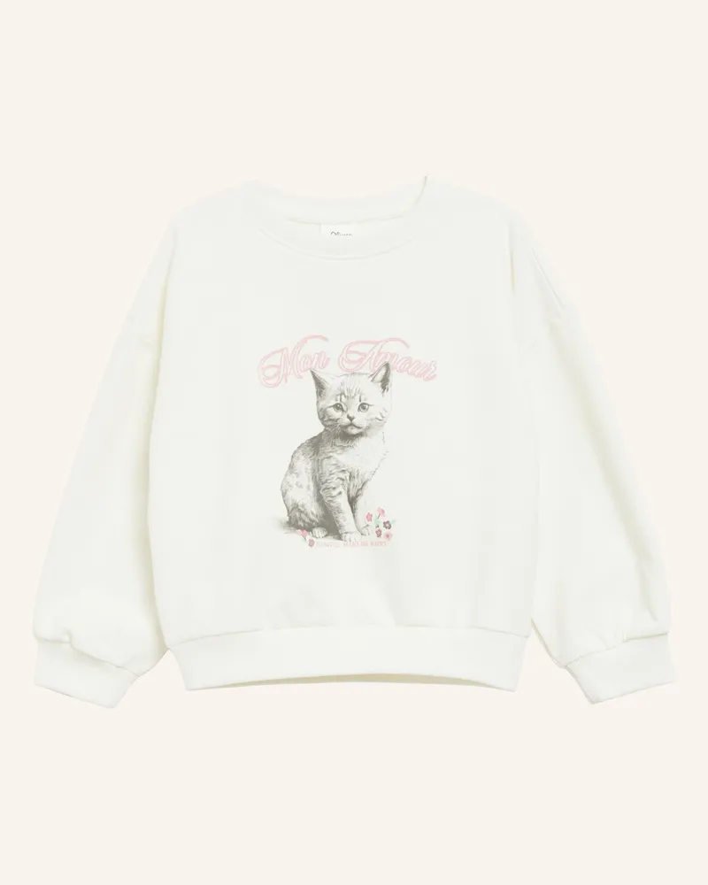 S.Oliver Sweatshirt beige Creme