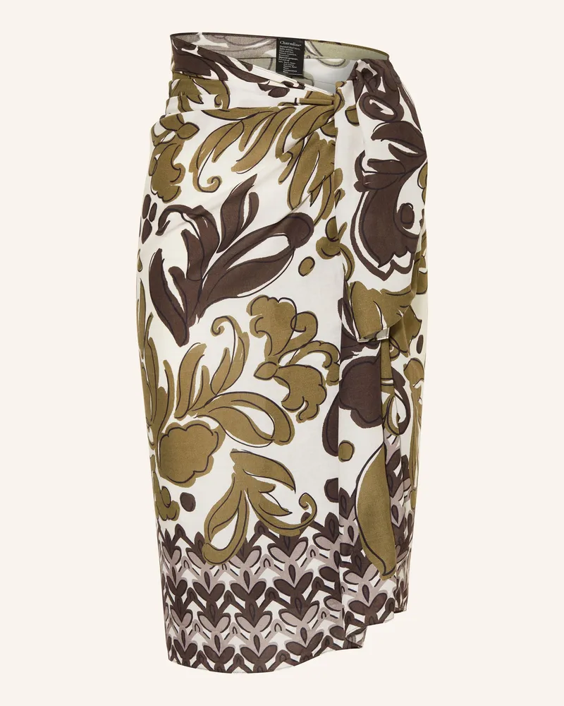Charmline Pareo Ornament Grace gruen Braun