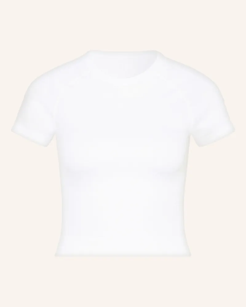 Sweaty Betty Cropped-Shirt ATHLETE Weiss