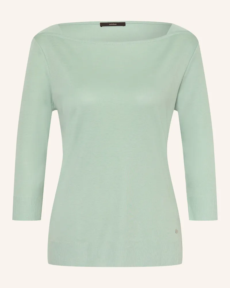 windsor. Shirt Mit 3/4-Arm gruen Hellgrün