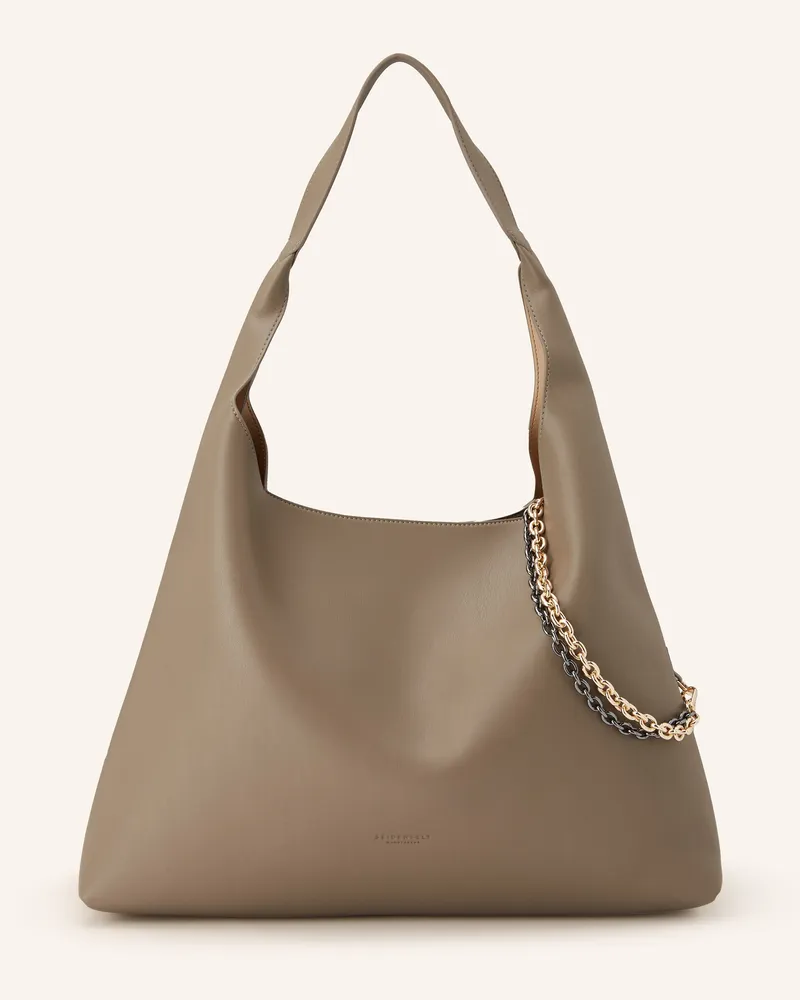 SEIDENFELT Beuteltasche LAINIO LARGE Taupe