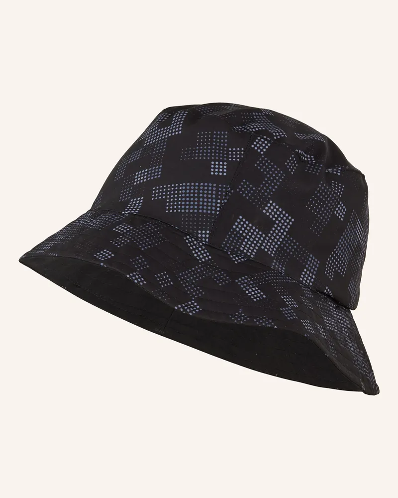 P.A.C. Bucket-Hat LEDRAS zum Wenden Schwarz