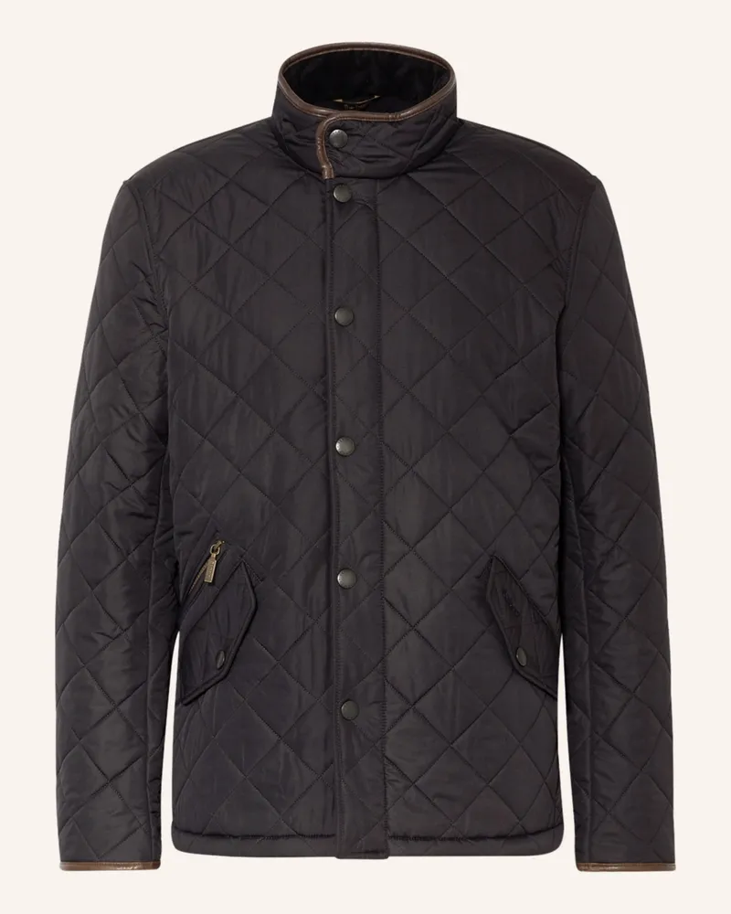 Barbour Steppjacke Powell blau Dunkelblau