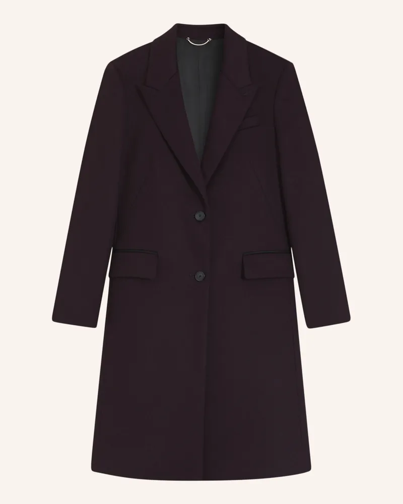 HUGO BOSS Mantel CLASSIN Dunkellila