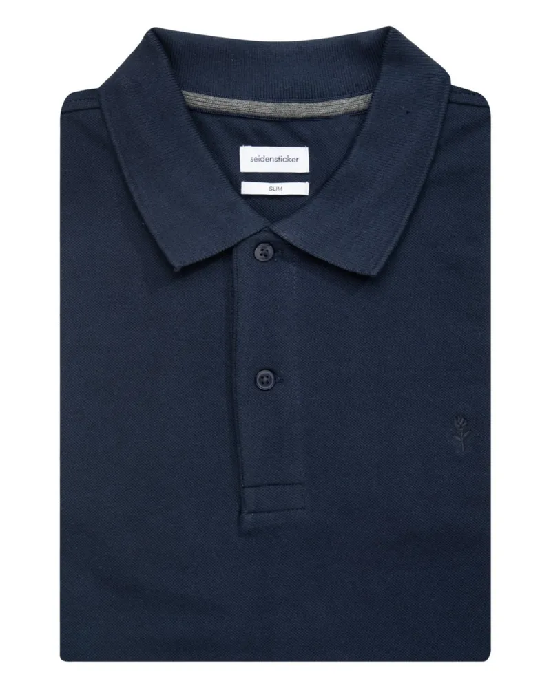 Seidensticker Polo-Shirt, Polo Regular Fit blau Dunkelblau