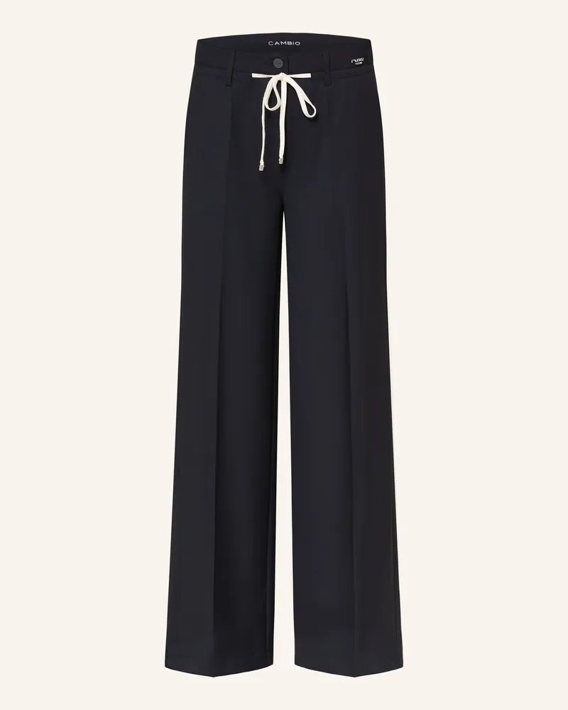 Cambio Marlenhose Adrienne blau Dunkelblau