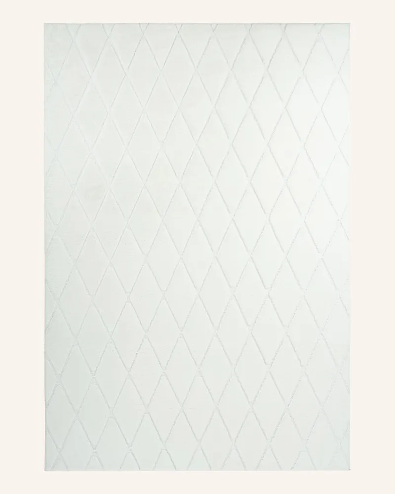 Kayoom Hochflor Teppich VIVICA 225 Weiss