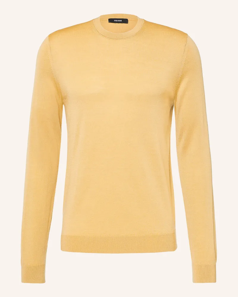 Reiss Pullover Wessex gelb Gelb