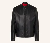 Lederjacke Likos schwarz